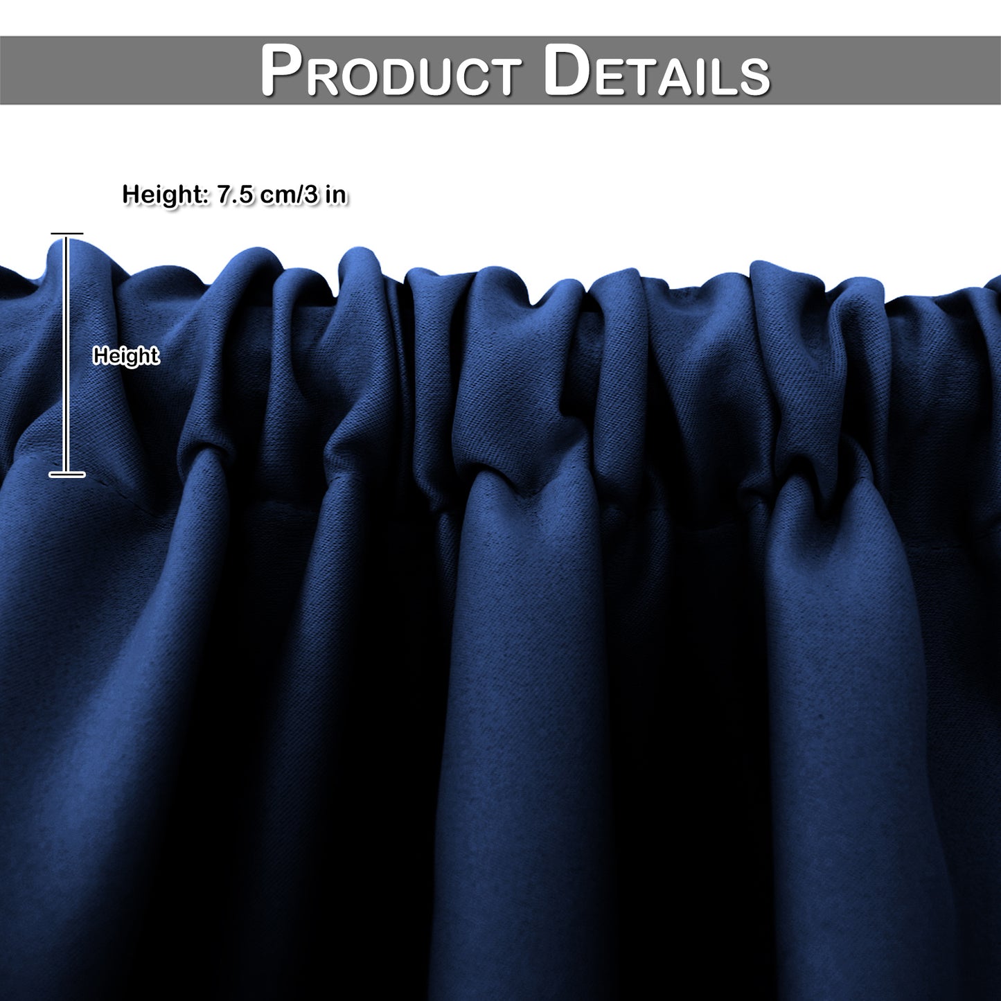 solid blackout curtain