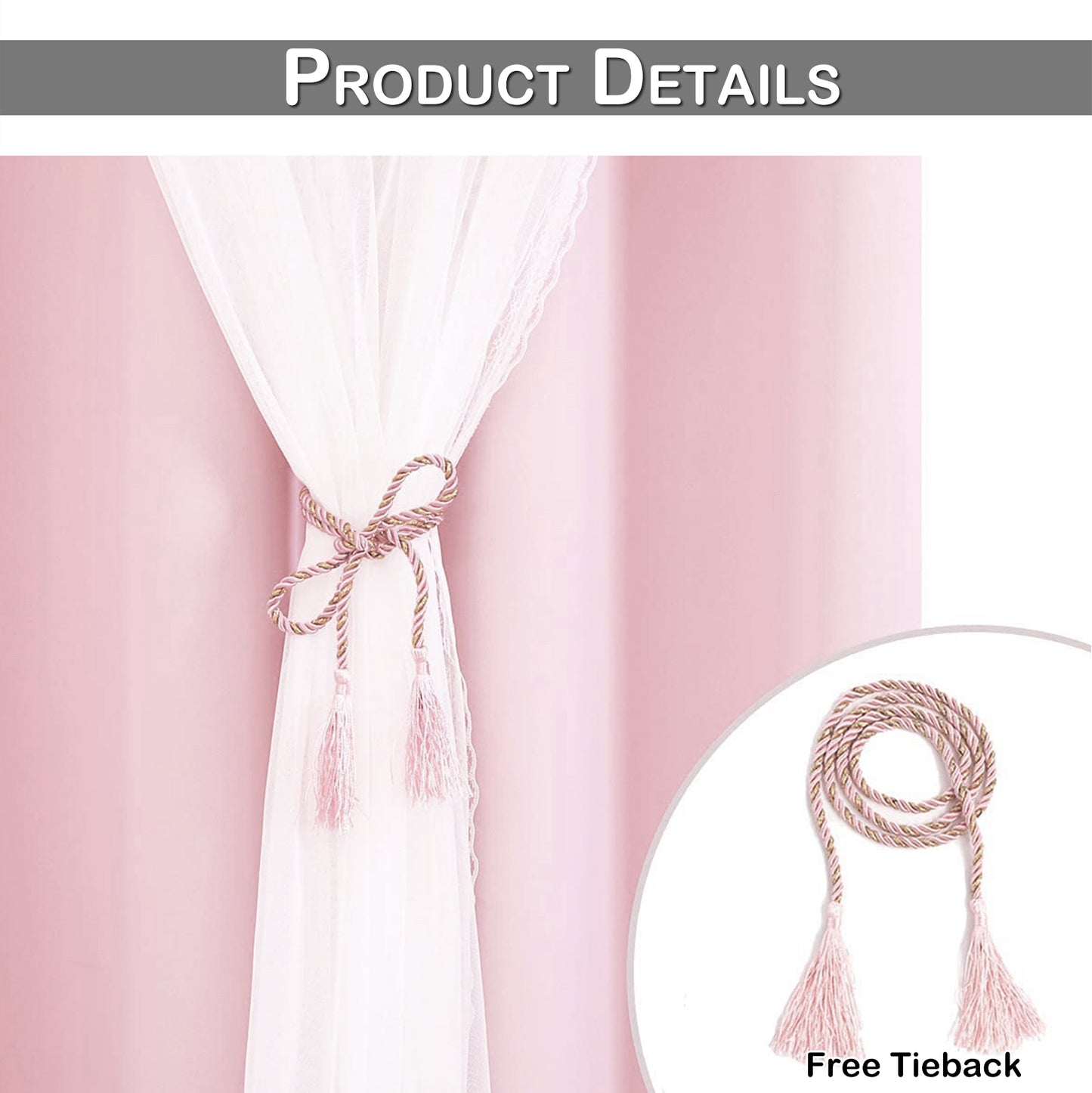 Double-Layer Blackout Curtain