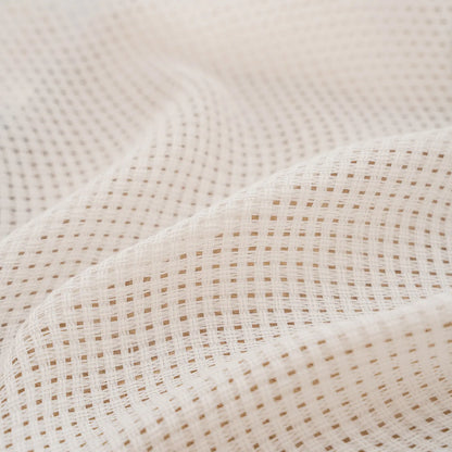Voilage transparent à la texture naturelle fine – Neriva