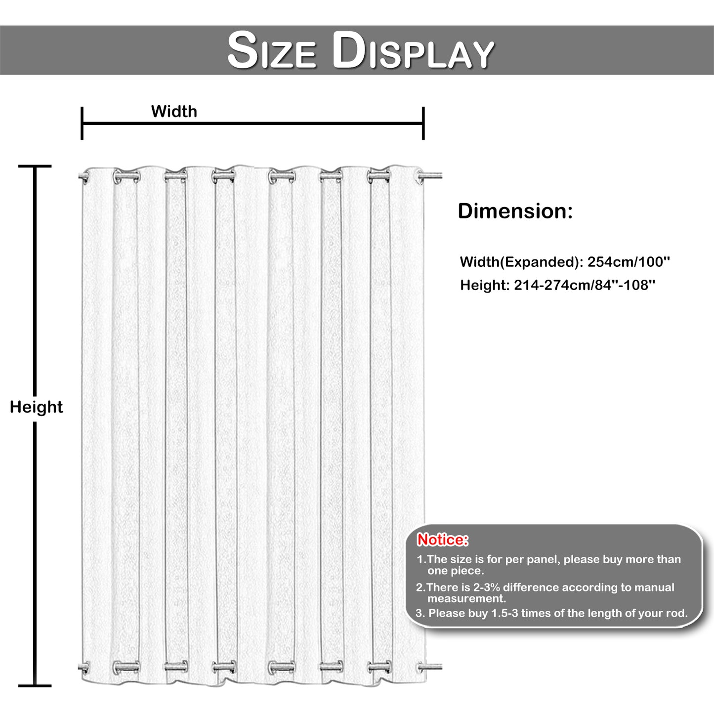 100 Prozent Verdunkelung Outdoor Vorhang wasserfest windstabil in Leinenoptik extra breit