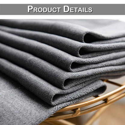 100% Blackout Curtains, 1 Panel, Gray, 100*130cm/134*160cm/134*210cm/134*245cm