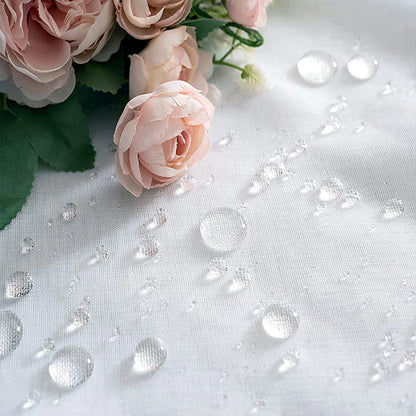 Lightweight outdoor voile curtain made to measure · Alviora