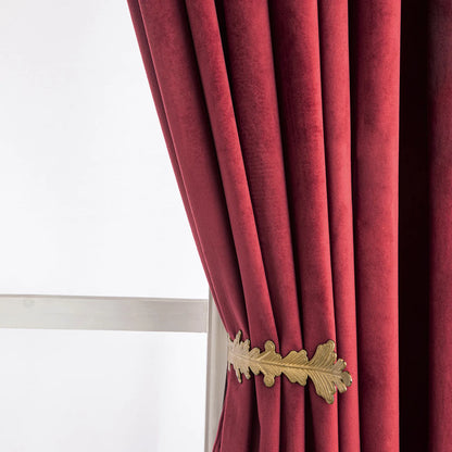 Custom-made velvet curtain · Milano