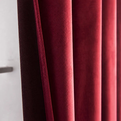 Custom-made velvet curtain · Milano