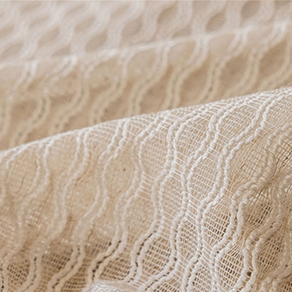 Quasten Kurze Vorhänge Cafe Voile Vorhänge Vintage Boho Küche Dekor 1 Panel