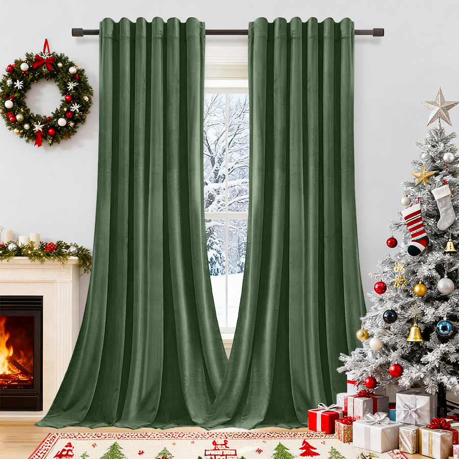 Rideaux en velours épais sur mesure · Vérone