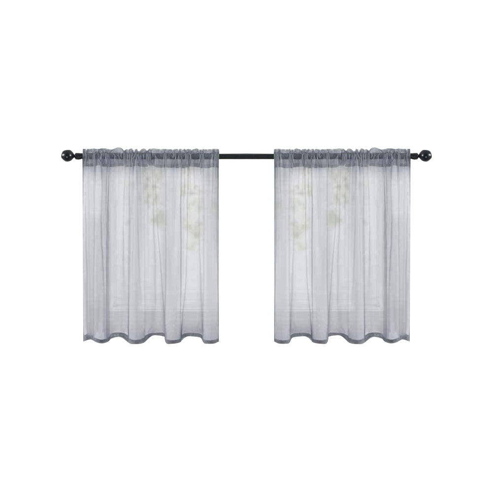 Half Tiers Curtains Cafe Kitchen Window Decor 1 Panel