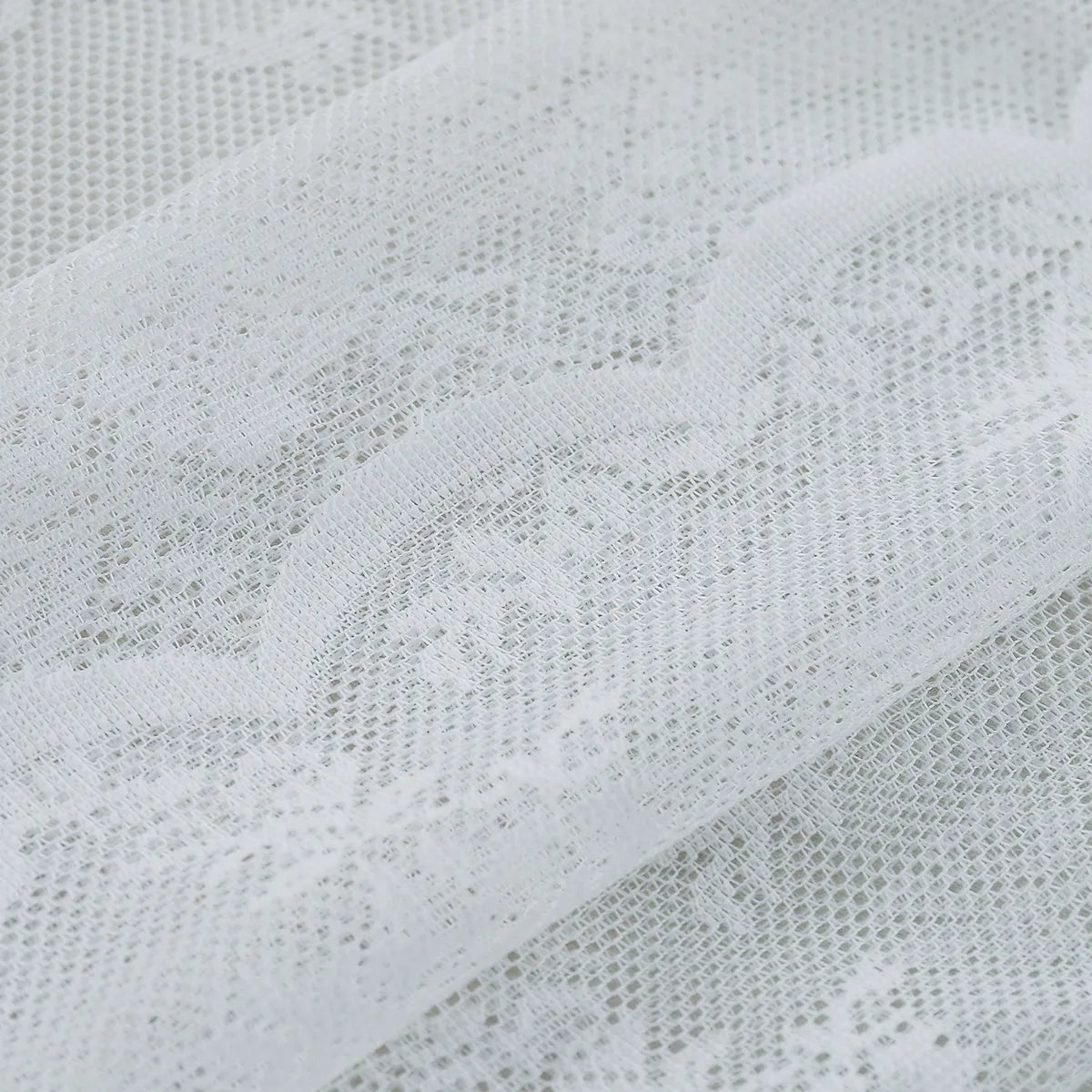 1 Panel Lace Window Sheer Curtain