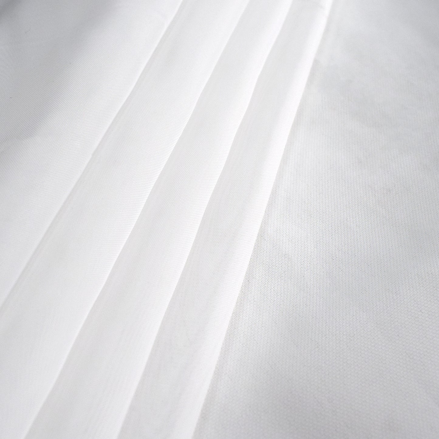 Waterproof Transparent Outdoor Curtain Voile White with Eyelets