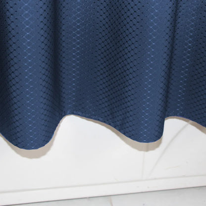 Shower curtain made of waffle fabric – water-repellent, including hooks, 1 piece