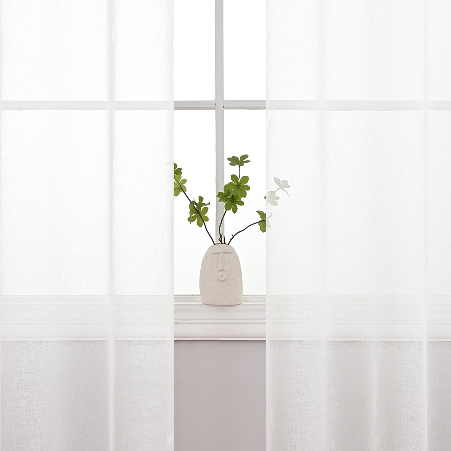 1 Panel Elegant Window Sheer Curtains