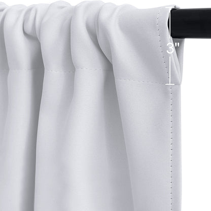 Thermal Blackout Small/Short Window Curtains 1 Panel