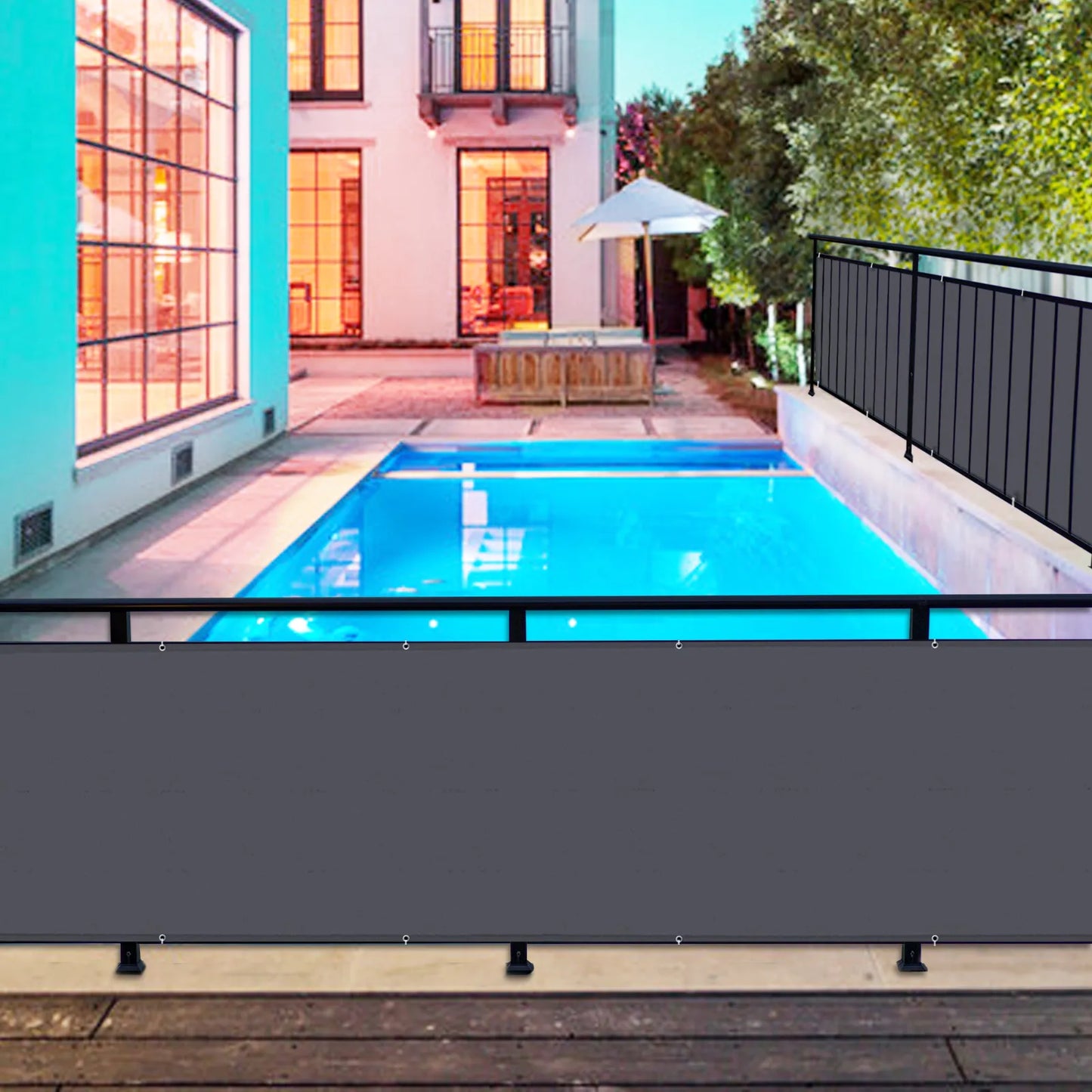 Brise-vue extérieur sur mesure pour balcon et clôture · Norvexa