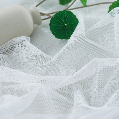 1 Panel Lace Window Sheer Curtain