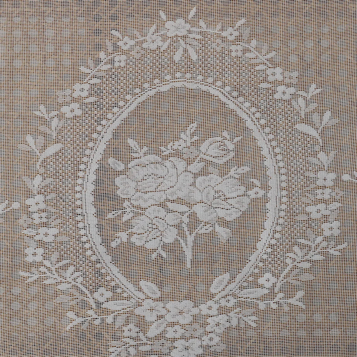 Voile Vorhänge Floral Spitze Rüschen Fenster Sheer Vorhänge Wohnzimmer Dekor 1 Panel