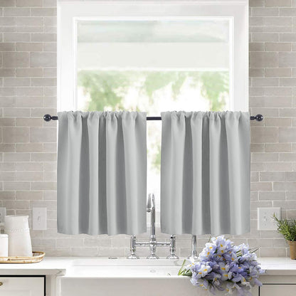 Thermal Blackout Small/Short Window Curtains 1 Panel