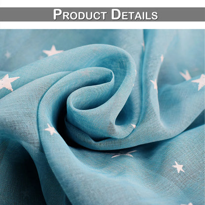 1 Panel Eyelets Window Sheer Curtains for Bedroom