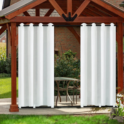 Wind-Resistant Outdoor Thermal Curtain Made to Measure · Corvella