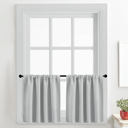 Thermal Blackout Small/Short Window Curtains 1 Panel