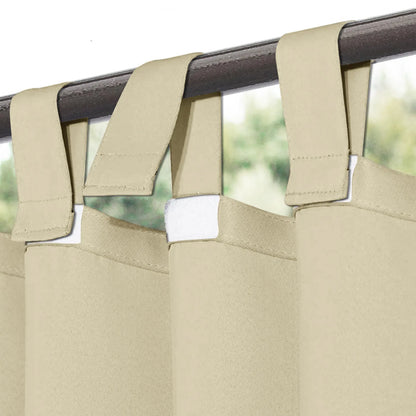 Verdunkelnder Outdoor Thermovorhang nach Maß · Veltrano