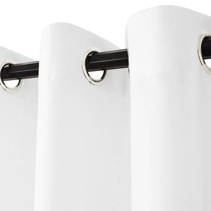 Extra Wide Outdoor Curtain, Waterproof and Blackout with Eyelets – 1 Piece, 180 cm Wide