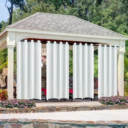 Wind-Resistant Outdoor Thermal Curtain Made to Measure · Corvella