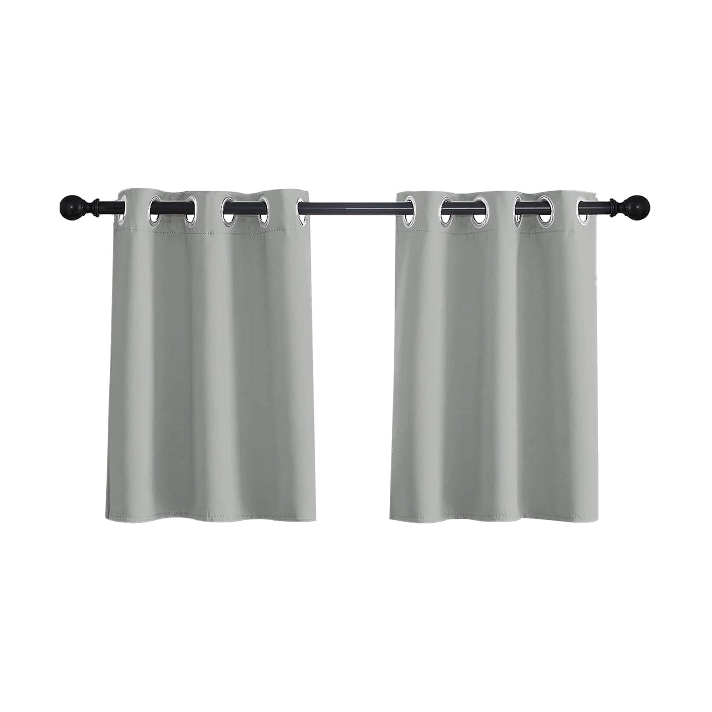 1 Panel High-precision Blackout Short Kitchen Curtains