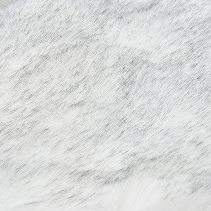 Fluffy faux fur rug, long pile shaggy rug, 60x180 cm