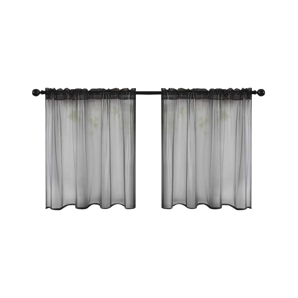 Half Tiers Curtains Cafe Kitchen Window Decor 1 Panel