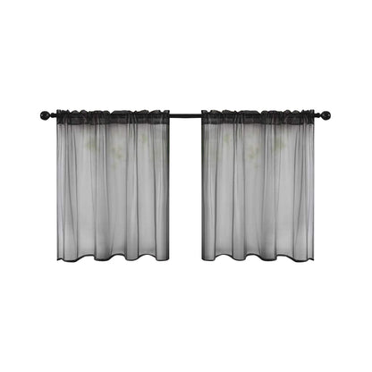 Half Tiers Curtains Cafe Kitchen Window Decor 1 Panel