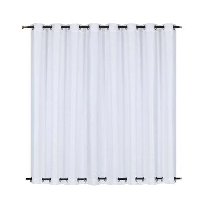 Windstabile Outdoor Voile Gardine nach Maß · Arvella
