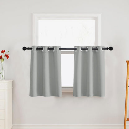 1 Panel High-precision Blackout Short Kitchen Curtains