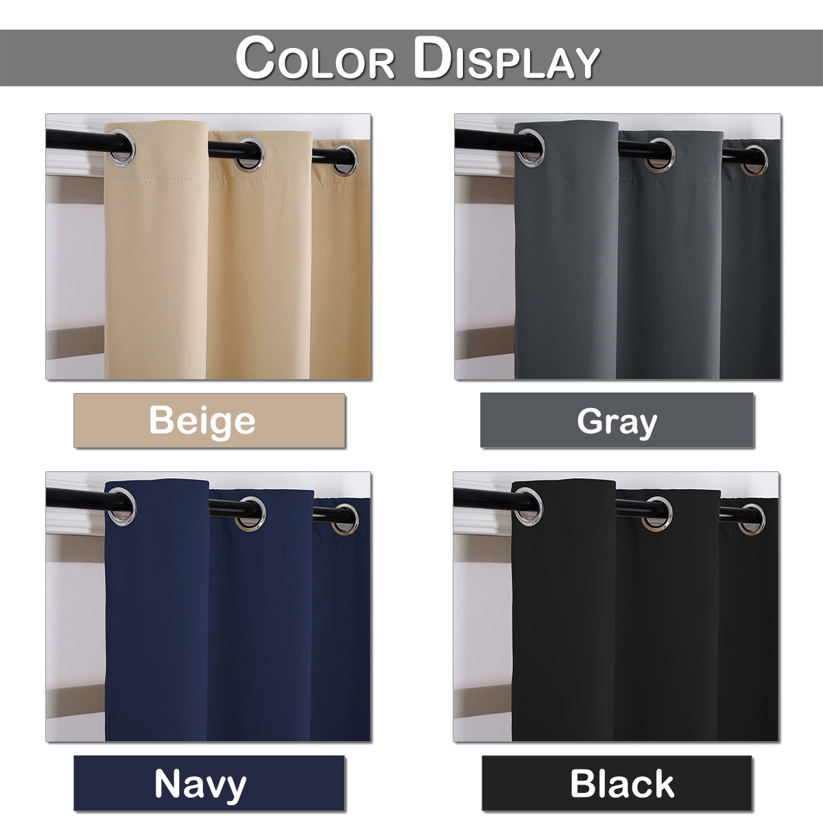 window curtain match for the curtain pole