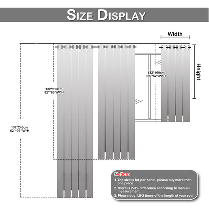Pom Pom Blackout Curtains, 1 Panel, Pink, 132*160cm/132*213cm/132*243cm