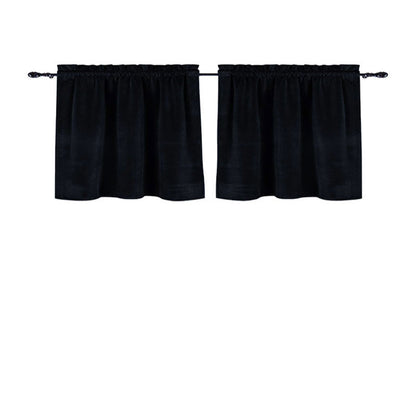 Velour Animal Print Curtains for Motorhomes and Caravans – Set of 2