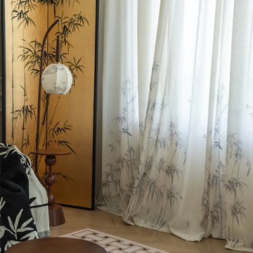 Custom-made decorative curtains · Hanori