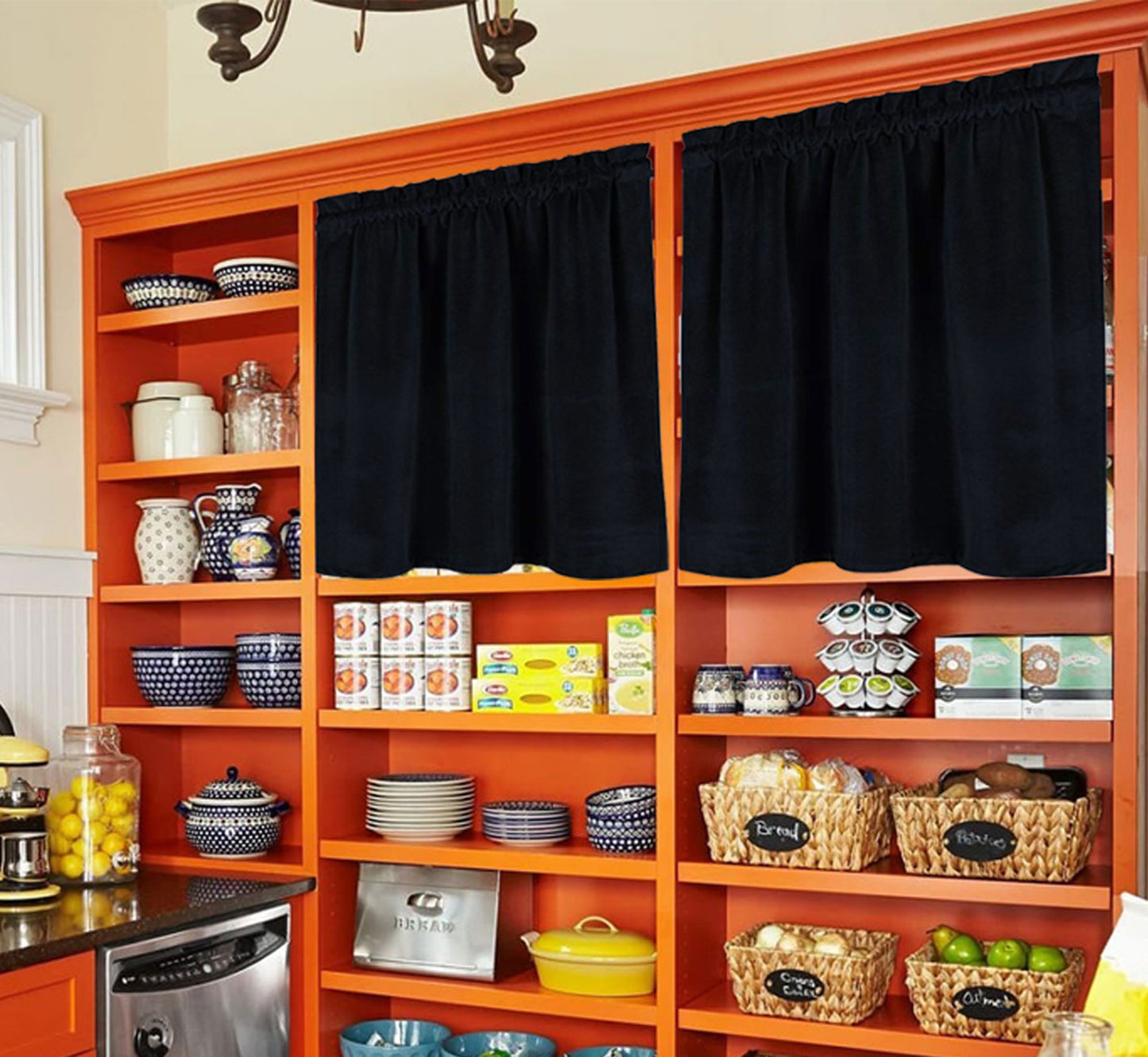 Velour Animal Print Curtains for Motorhomes and Caravans – Set of 2