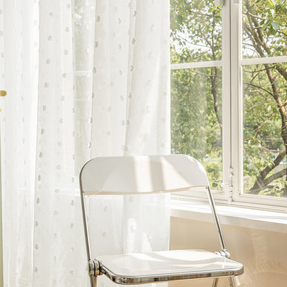 Weiße Fenster Gardinen Pompom Vorhänge Boho Sheer Tür Vorhänge