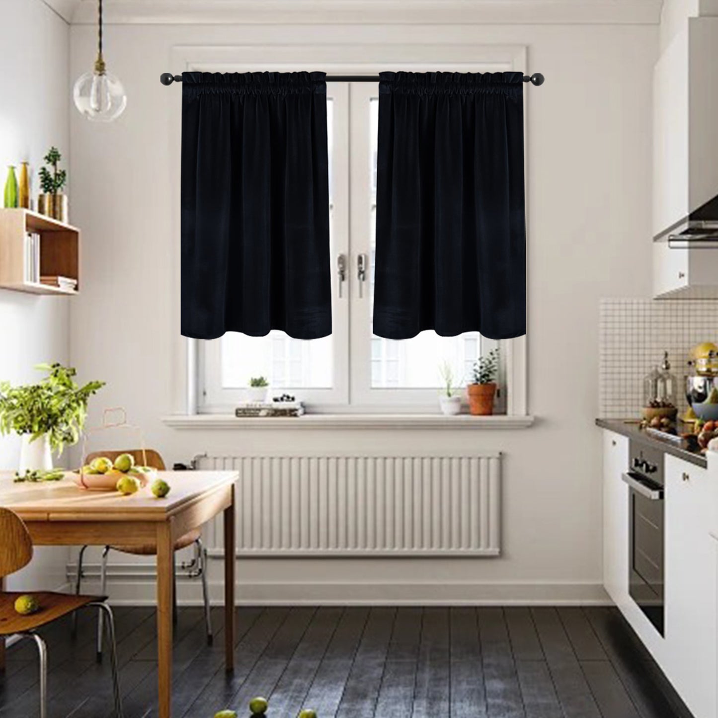 Velour Animal Print Curtains for Motorhomes and Caravans – Set of 2