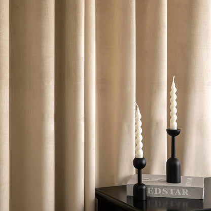 Custom-made velvet curtain · Milano