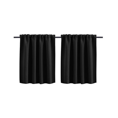 Thermal Blackout Small/Short Window Curtains 1 Panel