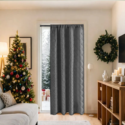 Rideau thermique matelassé léger sur mesure – Quilessa
