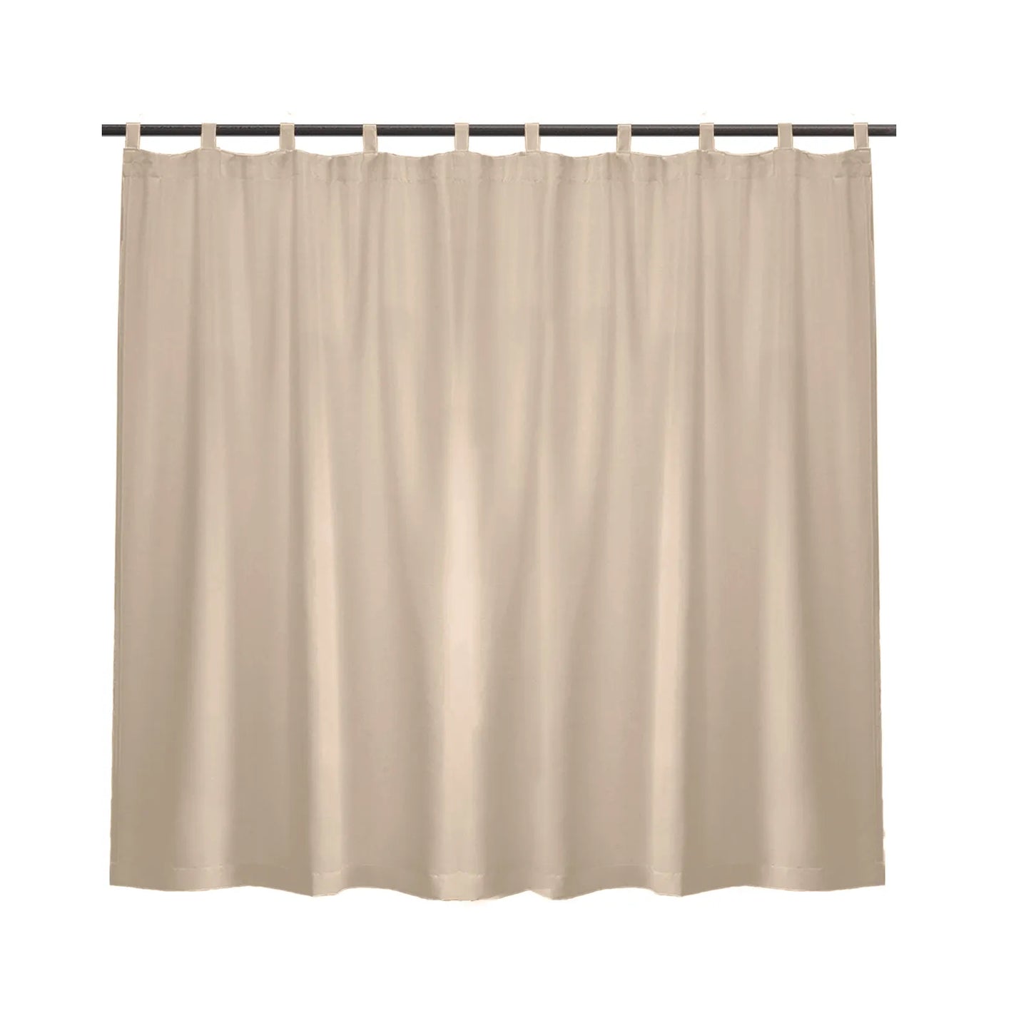 Custom-Made Outdoor Blackout Curtain with Hook-and-Loop Fastener · Dalmora