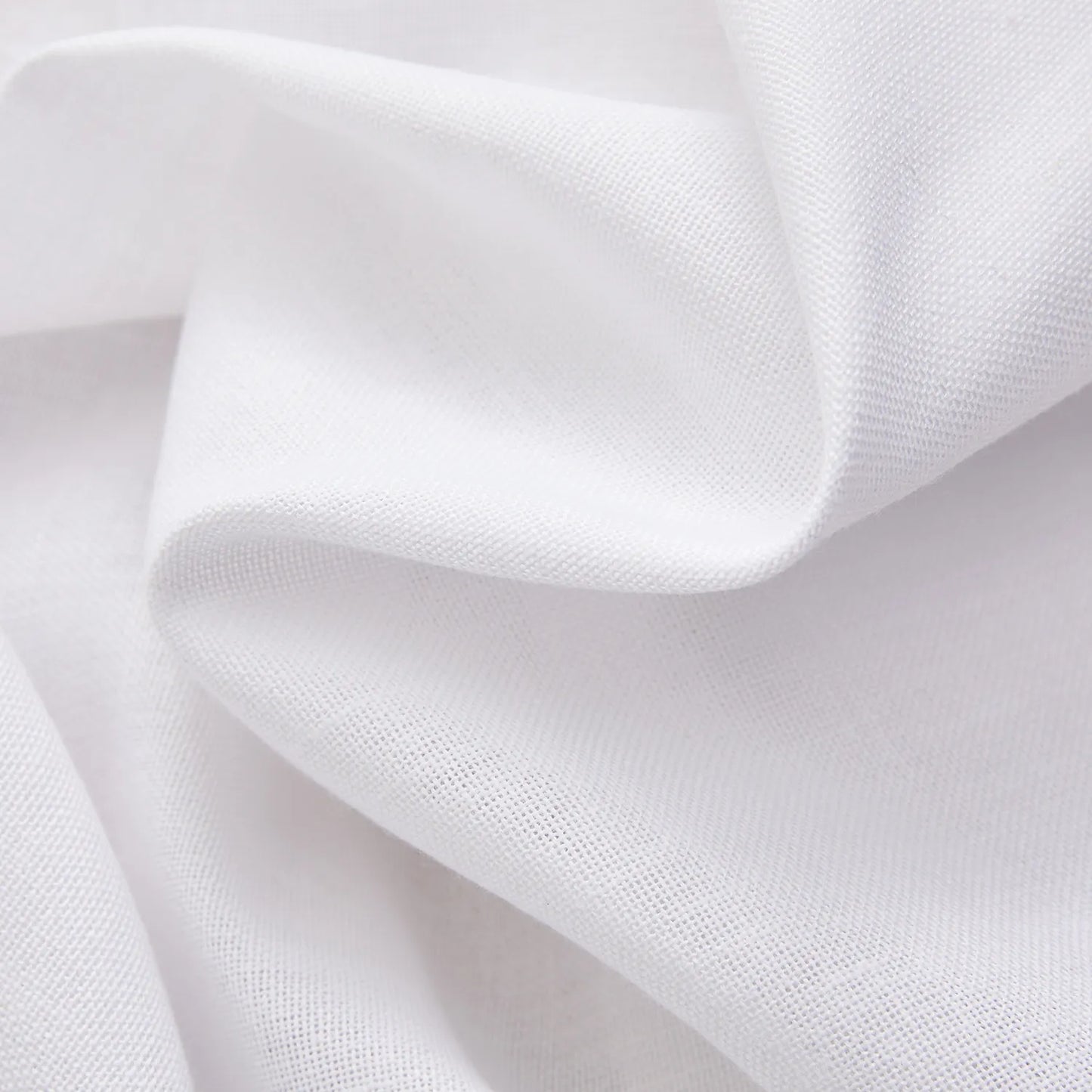 Transparent voile curtain in linen look, made to measure – Luvia