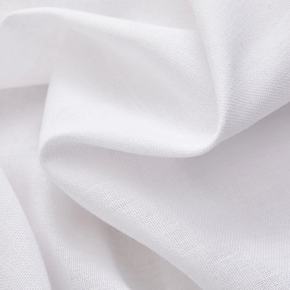 Transparent voile curtain in linen look, made to measure – Luvia