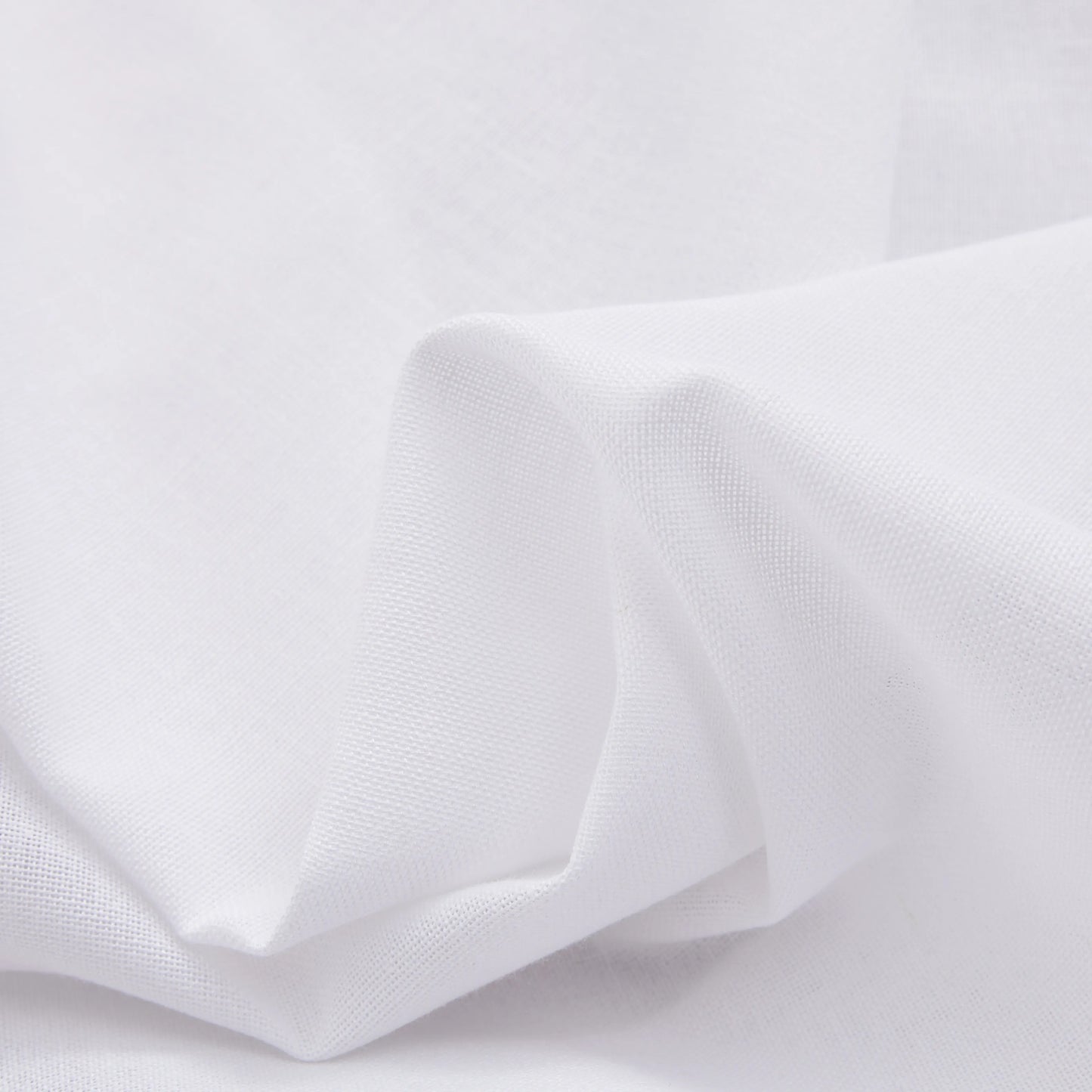 Transparent voile curtain in linen look, made to measure – Luvia