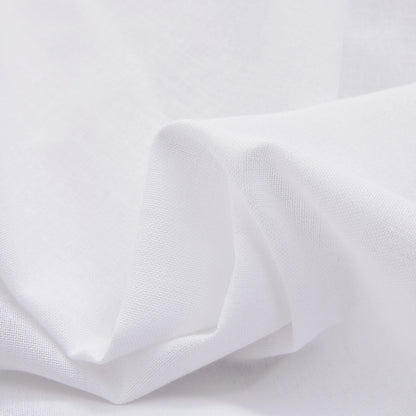 Transparent voile curtain in linen look, made to measure – Luvia