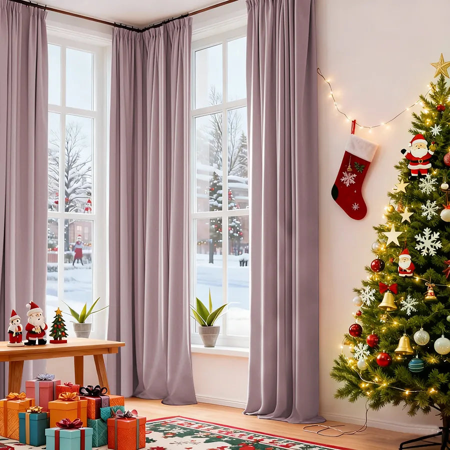 Rideaux en velours épais sur mesure · Vérone