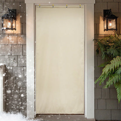 Heavy Outdoor Thermal Door Curtain Made to Measure · Gravento
