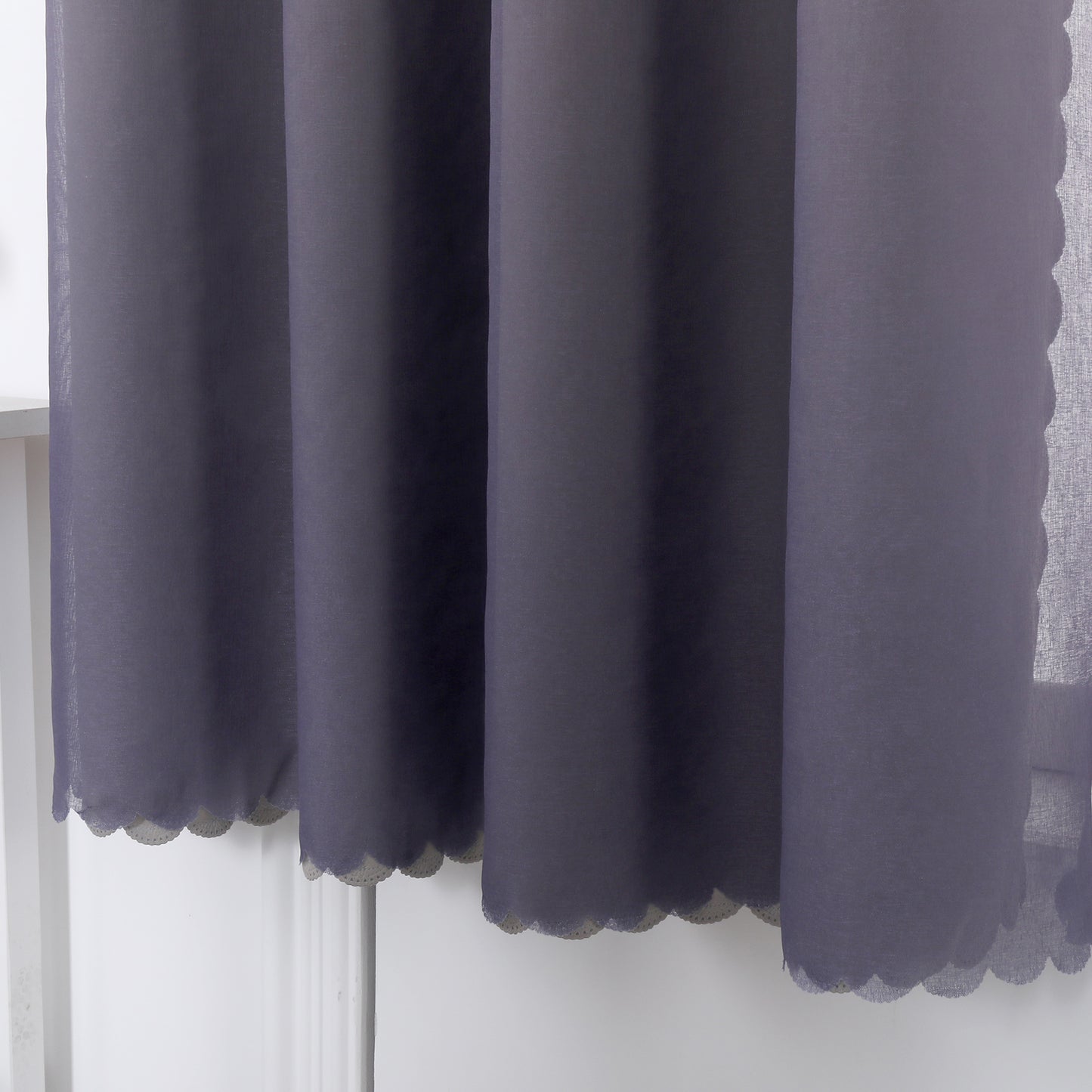 Double-Layer Blackout Curtains, 1 Panel, Purple, 132x160cm/132x213cm/132x243cm